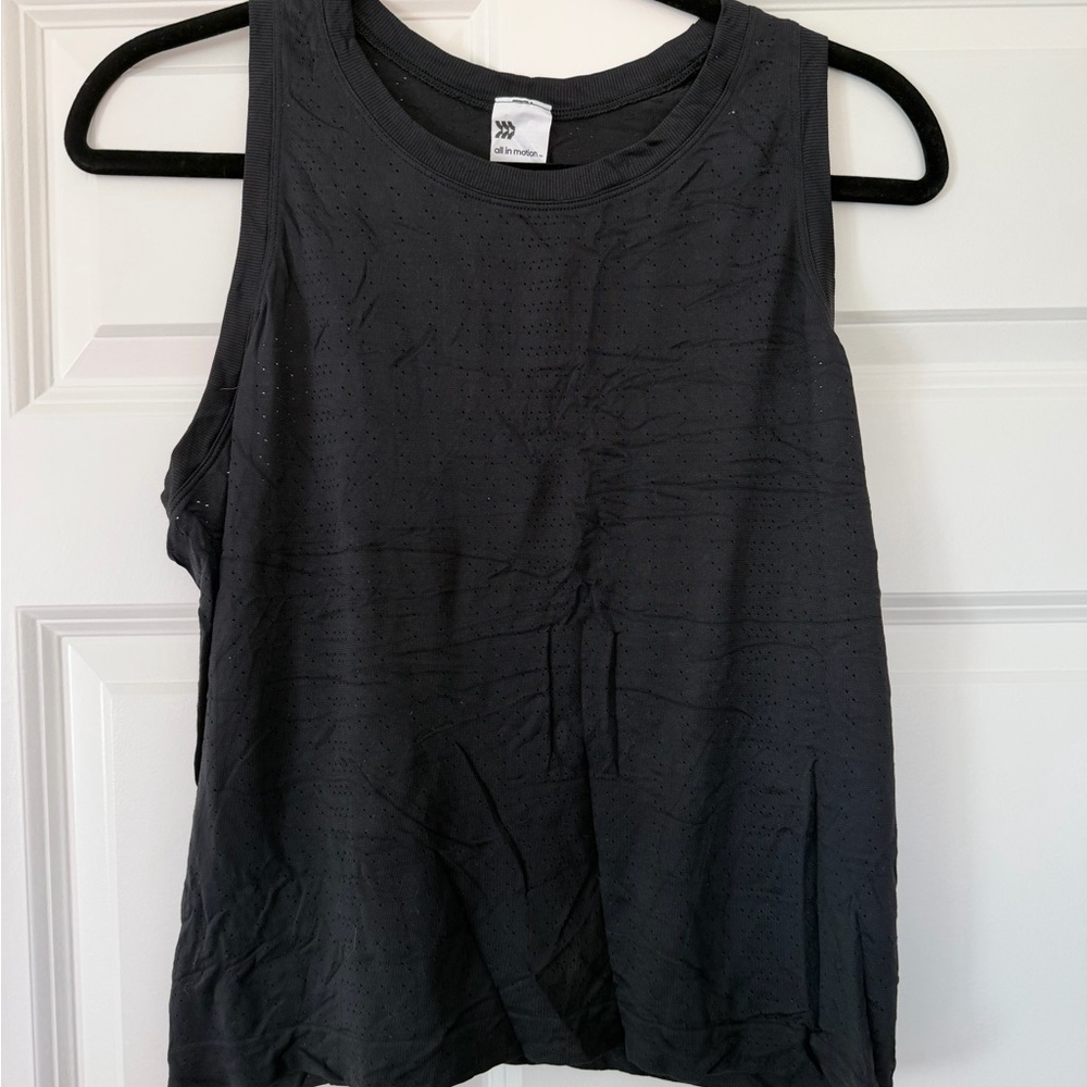 All in Motion Charcoal Tank Top